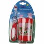 Timer Tandenborstel Peppa Pig - Rood - Kunststof - 2 Delig