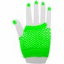 Handschoenen Madia - Neon groen - Acryl - One Size - 1 paar - Feest - Carnaval