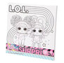 LOL Surprise canvas - 2 Meisjes - Glitter Canvas - Met diamantjes - 3+ jaar - Cadeau - Spelen - Kinderen - Sinterklaas - Kerst 
