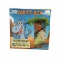 Party box Dinosaurussen - Blauw / Groen - Dino&#039;s - Dino - Feest set - 65 Stuks - Slinger - Bekers - Bordjes - Rietjes - Feestje - Kinderfeest - Servetten - Roltongen - Feesthoedjes