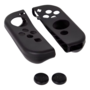 Skin voor Nintendo joy-con controllers ARAN - Zwart - Rubber - Gaming - Gaming Accessoires - Controller - Bescherming - Switch