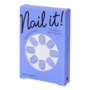 Nepnagels Matt Purple - Paars - 24 Nagels - Met Lijm - Square Shape - Plak nagels