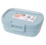 Snackbox SEBASTIAN - Vintage blauw - Kunststof - 0,4 ml - Set van 2 - vershoudbakjes - broodtrommel