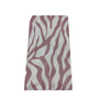 Tafelkleed Zebra Motief - Paars / Wit - 130 cm x 180 cm - Stevig Papier - Zomer Picknick tafelkleed