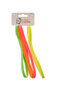 Skinny Diadeem Elastiek - set van 4 - Neon geel  oranje groen roze - Haarband - One size - Jaren 80 - fout feestje
