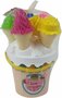 Strand speelgoed set ijsje meisjes - Roze / Multicolor - Kunststof - Ca. 15 x 15 x 30 cm - Strandspeelgoed - Speelgoed - Strand