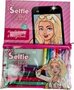 Selfie Girls Handlettering &amp; Design Boek - Roze - Hardcover - Kleurboek met Etui - 72 Pagina&#039;s