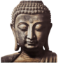 Decoratieve -  Tuindoek - Buddha - Print - Vierkant - Buiten - 80 x 80 cm