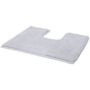 Hoogwaardige Wc / Toiletmat REECE - Grijs - Luxe Polyester - 50 X 40 cm - Antislip  