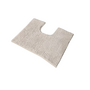 Hoogwaardige Wc / Toiletmat REECE - Taupe - Luxe Polyester - 50 X 40 cm - Antislip 