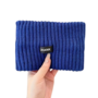 Winter Fashion Hoofdband OPULENCE - Blauw - Polyester - Haaraccessoire - Muts - Oorwarmer 