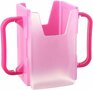 Anti knijp bekerhouder SIPPY  - Roze - Kunststof - Drankhouder - Sapdoos - Bekerhouder - Anti spill - Drankhouder  - Drinkpakje