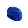 Satijnen Slaapmuts SILKNEST - Donker Blauw - Polyester - Onesize - Unisex - Haarbescherming - Droog en Krullend haar - Vlechten