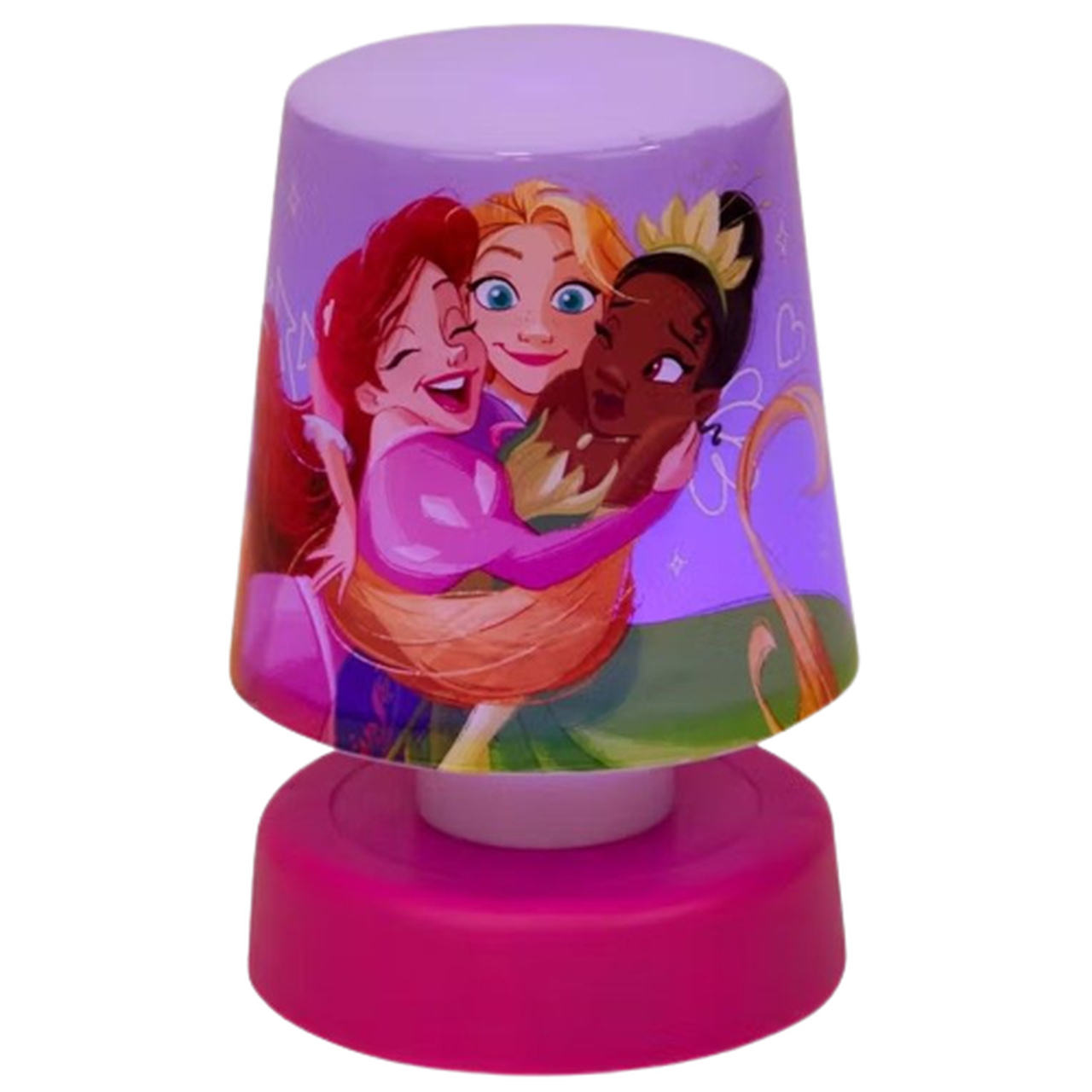 Tragisch Compatibel met verdiepen Nachtlampje druklamp Disney Princess drie prinsessen - Roze / Multicolor -  Kunststof - 8 x 8 x 12 cm - Lampje - Nachtlampje - Lamp - Licht - Red Hart  | All You Need Is Low Prices