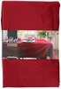 Velvet Tafelkleed LIZA - Rood / Bordeaux - Luxe Kerst - 100% Polyester - 145 x 250 cm - Feest - Kerst - Verjaardag - Sinterklaa