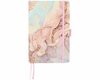 Bullet Journal Marmer model - Roze / Blauw / Goud - Karton - Papier - 15 x 21 x1,5 cm 