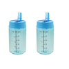 Drinkbeker TED - Klikdeksel - Blauw - Kunststof - 300 ml - Set van 2 1
