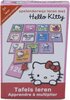 Leer Tafels met Hello Kitty – 30x13x3cm | Leerspel voor Kinderen | Tafels Oefenen | Leren Vermenigvuldigen | Educatieve 