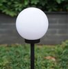 Solar Lamp - Wit - Kunststof - 15 cm - Tuin - Automatisch Laden