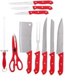 11-Delige Messenset - Rood  - Alpina 