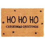 Deurmat met tekst PRANCER - Bruin - Kokosmat - 40 x 60 cm