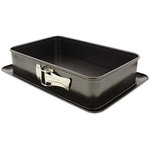 Zenker Taartbakvorm TESSA - Zwart - 28 x 18 x 7 cm - Springvorm - Non Stick