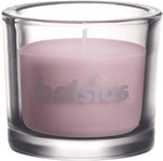 Bolsius Glas Chic kaars - Roze - 80/92