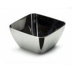 Sabert mini Amuse tasting kommetje - Zilver - Kunststof - 5.5 x 5.5 x 3 cm - Set van 20