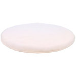 Bontkleedje CHEYENNE - Wit - Imitatiebont - Ø 35 cm