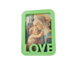 Fotolijst LOVE - Groen - Kunststof - 13 x 18 cm