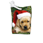 Kerst - Deurstopper - hondenplaatje - Met LED verlichting