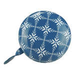 Fietsbel - Donkerblauw - Metaal - Ø 8 cm - Rond - Relief