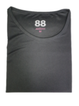 Fitness / Sport T-shirt Dames SACHA - Korte Mouw - Zwart - Maat M -2
