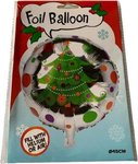 Folieballon - Kerstboom met Kerstballen - ⌀ 45 cm Folieballon - Kerstboom met Kerstballen - ⌀ 45 cm