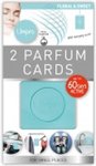 2 Parfum cards - Geurzakje - Auto luchtverfrisser - Set van 2 - Floral & sweet geur - 16.5 x 9.5 - Blauw