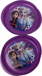 Frozen - 2 Borden - Serviesset - Kinderservies - Kunststof - Paars