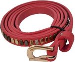 Riem - Kinder Riem - Licht Roze - 85x1 cm - Kunstleer - Metalen vierkant detials - Meisjes Riem