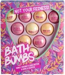Bath Bombs Geschenkset - Vier verschillende geuren - Roze / Geel - Bruisballen Cadeau Pakket - Set van 10 Bath Bombs Geschenkset - Vier verschillende geuren - Roze / Geel - Bruisballen Cadeau Pakket - Set van 10