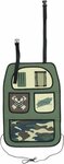 Car Organizer voor Kinderen in de Auto TOBY – Groen / Zwart - Camo / Legerprint - 40 x 58 cm | Auto Opbergtas | Auto Opg