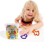Dough Bucket - Klei Set - Emmer - 15 Stuks - Multicolor - Speelgoed - Kerstmis - Feestdagen