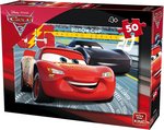 Disney Cars Puzzel - Rood / Zwart - Karton - Racing Series - 50 Stukjes - Vanaf 4 jaar Disney Cars Puzzel - Rood / Zwart - Karton - Racing Series - 50 Stukjes - Vanaf 4 jaar