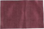 Luxury Placemat Krokodil - Paars - PVC - 30 x 45 - Set van 2