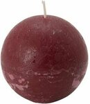 Bolkaars rustiek - Bordeaux - Ø 7 cm