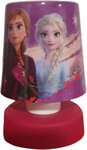 Nachtlampje druklamp Frozen - Paars / Multicolor - Kunststof - 8 x 8 x 12 cm - Lampje - Nachtlampje - Lamp - Licht - 1