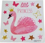 Muurstickers "Little Princess" - Roze / Multicolor - Kunststof - Decoratie - Creatief - Kamer - Versieren