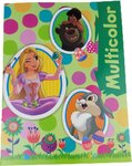 Kleurboek - Disney - Pasen editie - Groen / Multicolor