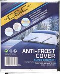 Anti-vorstdeken auto deken - Zilver - Kunststof - 145 / 180 x 70 cm - Vriezen - Auto - Vorst - Winter - Winterauto - Accessoire