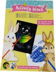 Activiteiten boek pasen -Multicolor - Papier / Karton - 21 x 30 cm - Kleurboek - Krasboek - Activiteiten - Paashaas - Pasen - P