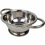 RVS vergiet met gaten - Zilver - RVS - Ø 16 cm - Maat MS