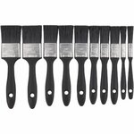 Verfkwasten set Zwart / Zilver Hout / Metaal 13mm / 25mm / 38mm / 50mm 10 stuks Schilderen Verfen Kwast Verfkwast